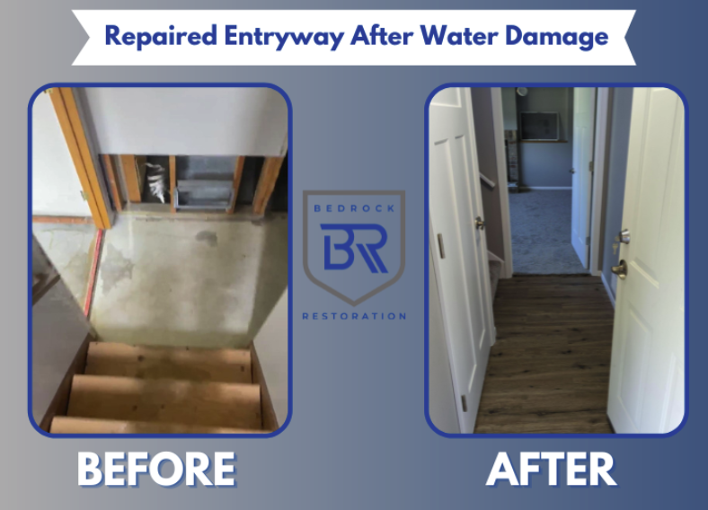 Repaired-Entryway-After-Water-Damage